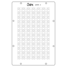 Sizzix Stencils Set by 49 & Market / Vicki Boutin - Buildables Backgrounds #1